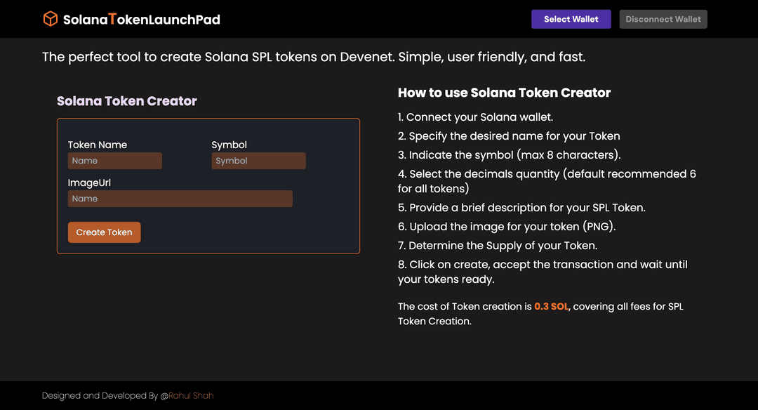 Solana Token LaunchPad